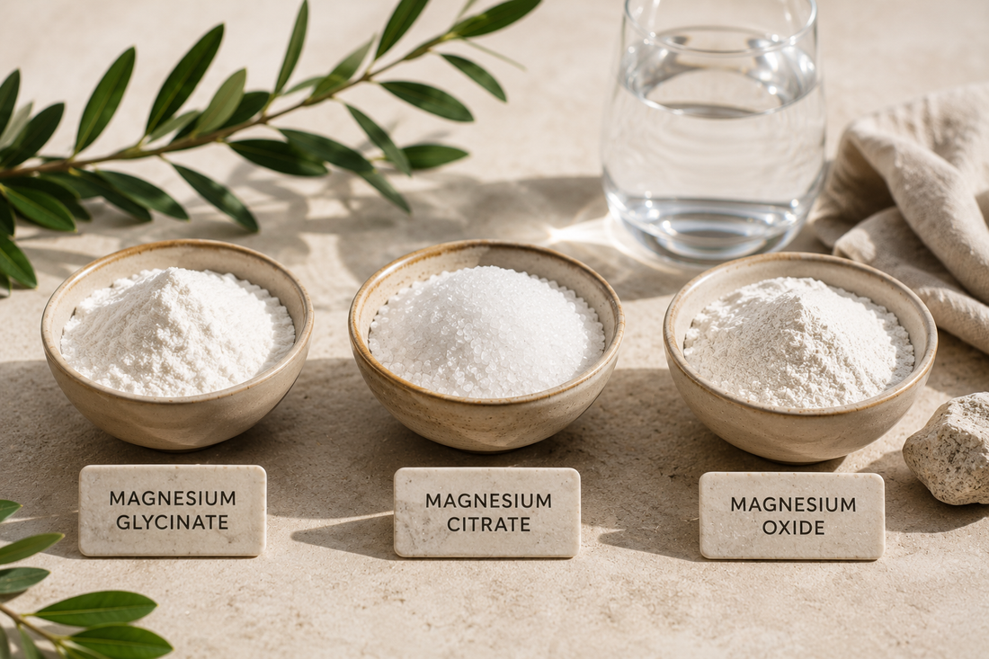 Magnesium Glycinate vs. Citrate vs. Oxide: Which Form Is Right for You?